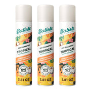 Dry Shampoo by Batiste – 4.3 Ounce (Pack of 3), Tropical, Pack of 3, Model Batiste