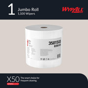 Wypall Surface Cleaner -1 Each by Kimberly-Clark – 1100 Count (Pack of 1), Paper, Multicolor, Model 35015