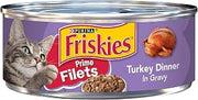 Friskies Prime Fillets Turkey Dinner In Gravy, 5.5 Oz