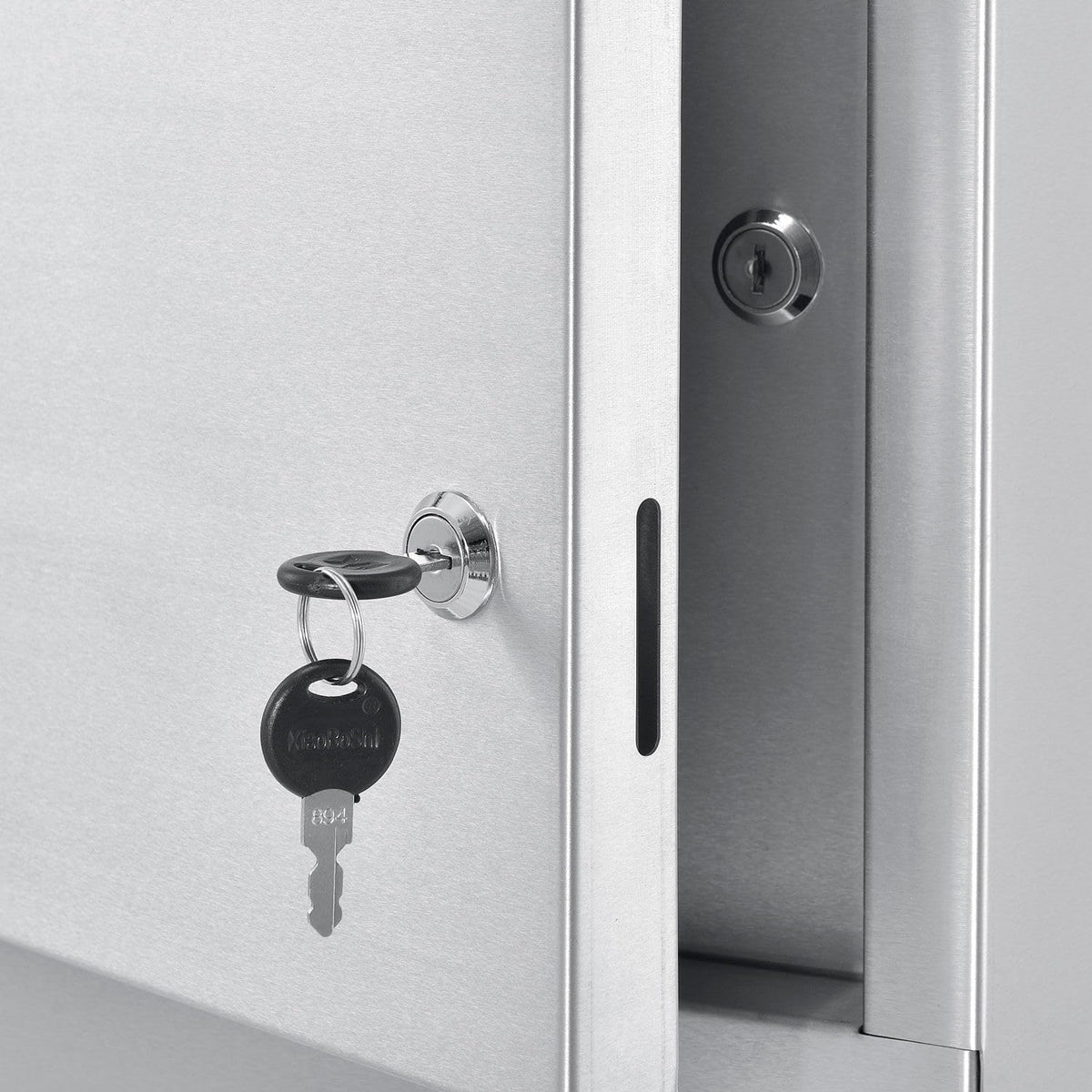 Global Industrial Stainless Steel / 8"L x 12"W x 15"H / Industrial Safety Storage Cabinets