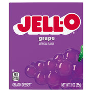 Jell-O Grape / 3 Ounce (Pack of 1) / 1 Gelatin