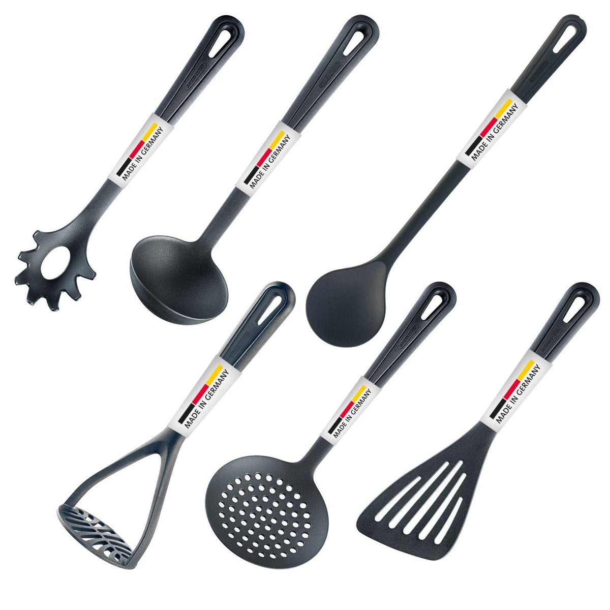 Kitchen Utensil Set Plastic by Westmark – Plastic, Gentle, 6 Pieces., Model 283522E6