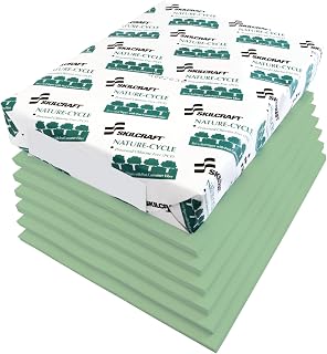 AbilityOne 7530005098632-Bond Copy Paper - Writing Grade Paper - 8-1/2" x 11" - Green