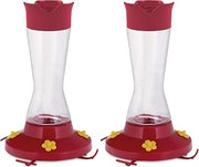 Perky-Pet 210PB Pinch Waist Glass Hummingbird Feeder (Pack of 2)