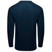 Men's Long-Sleeve Performance Core Tee by Red Kap – Polycotton, Navy, Model SK4LNV RG XS