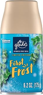Glade Automatic Spray Refill, Air Freshener for Home and Bathroom, First Frost, 6.2 Oz