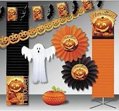 HUBERT Halloween Decoration Kit 3000 sq ft Halloween Fun Deluxe Crepe Kit
