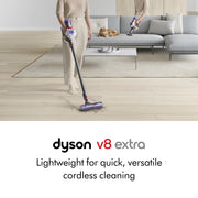 V8 Extra Cordless Vacuum Cleaner by Dyson – 0.54 liters, Nickel, Model 400496-01
