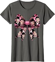 Coquette Bow Winston Churchill Girl British Pattern Mom T-Shirt