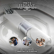 Stock Your Home 100 Count / Silver / Formal Spoons