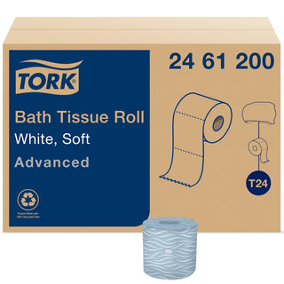 Tork Advanced Toilet Paper Roll – 80 rolls x 500 sheets, 2461200
