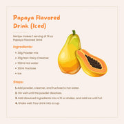 Bossen Papaya / 35.2 Ounce (Pack of 1) / 1 Bubble Tea Tapioca Pearls