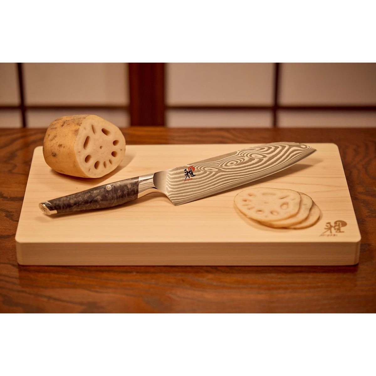 Iki 7-inch Santoku knife by MIYABI – 7", MC66, Stainless Steel, Model 1033755