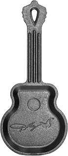 Lodge Dolly Parton Mini Cast Iron Guitar Skillet, 4.5 Inches