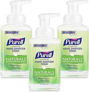 Purell Naturals Hand Sanitizer Foam, Pump Bottle 3ct x 10fl oz - 3001-06-EC