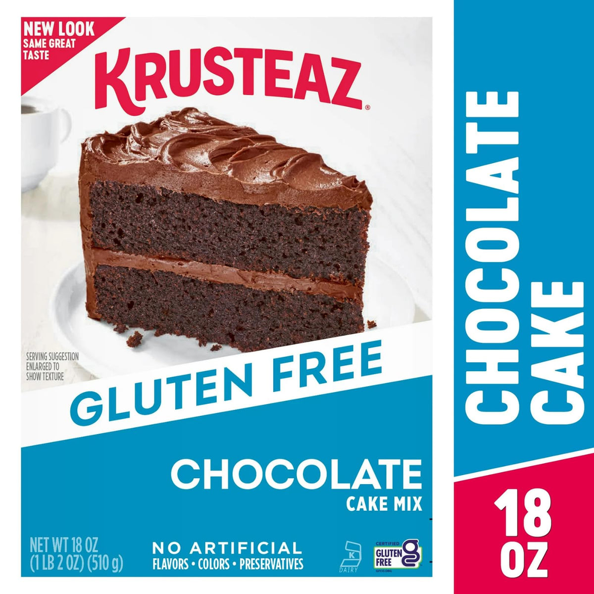 Gluten Free Chocolate Cake Mix by Krusteaz – 18 Ounces
