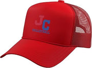John Curtis Christian School Logo Volleyball Trucker Hat with Adjustable Mesh Back