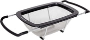 KitchenAid Expandable Stainless Steel Colander, Black