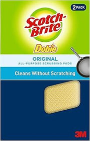 3M 722 Scotch-Brite Dobie Cleaning Pad 2-Pack