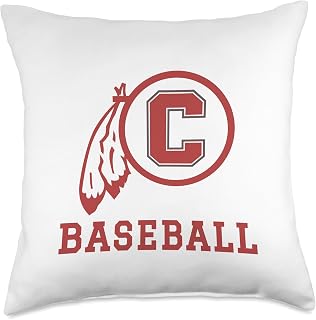 Carlisle High School Blue Aces Baseball Throw Pillow
