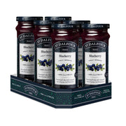 Blueberry Fruit Spread - 10oz - 100% from Fruit by ST. DALFOUR – 10 Ounce (Pack of 6), Pack of 6, Model 95724