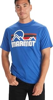 MARMOT Coastal Tee Short Sleeve Trail Blue 2XL