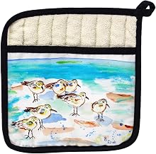 Betsy Drake PT1089 Seven Sanderlings Pot Holder