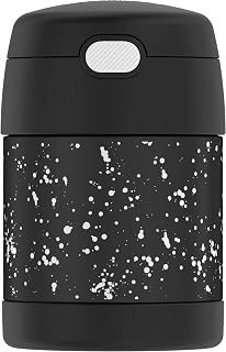 THERMOS Kid's 10 oz. Stainless Steel FUNtainer Food Jar with Spoon, Space