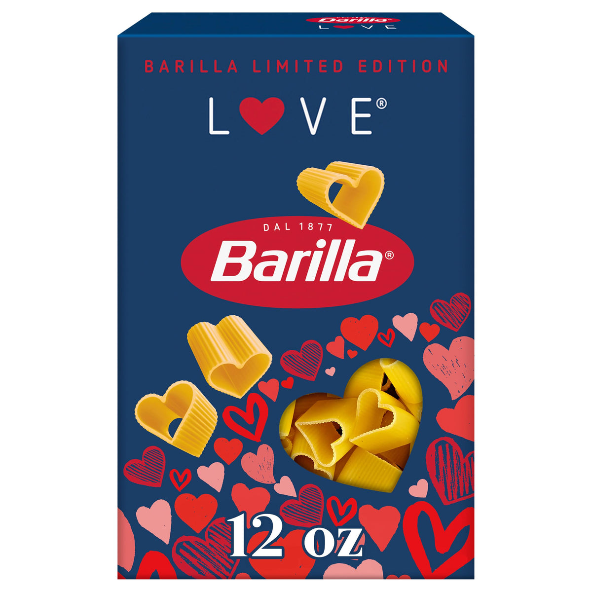 Barilla 12 Ounce (Pack of 1) / Heart shaped pasta / 1 Pasta