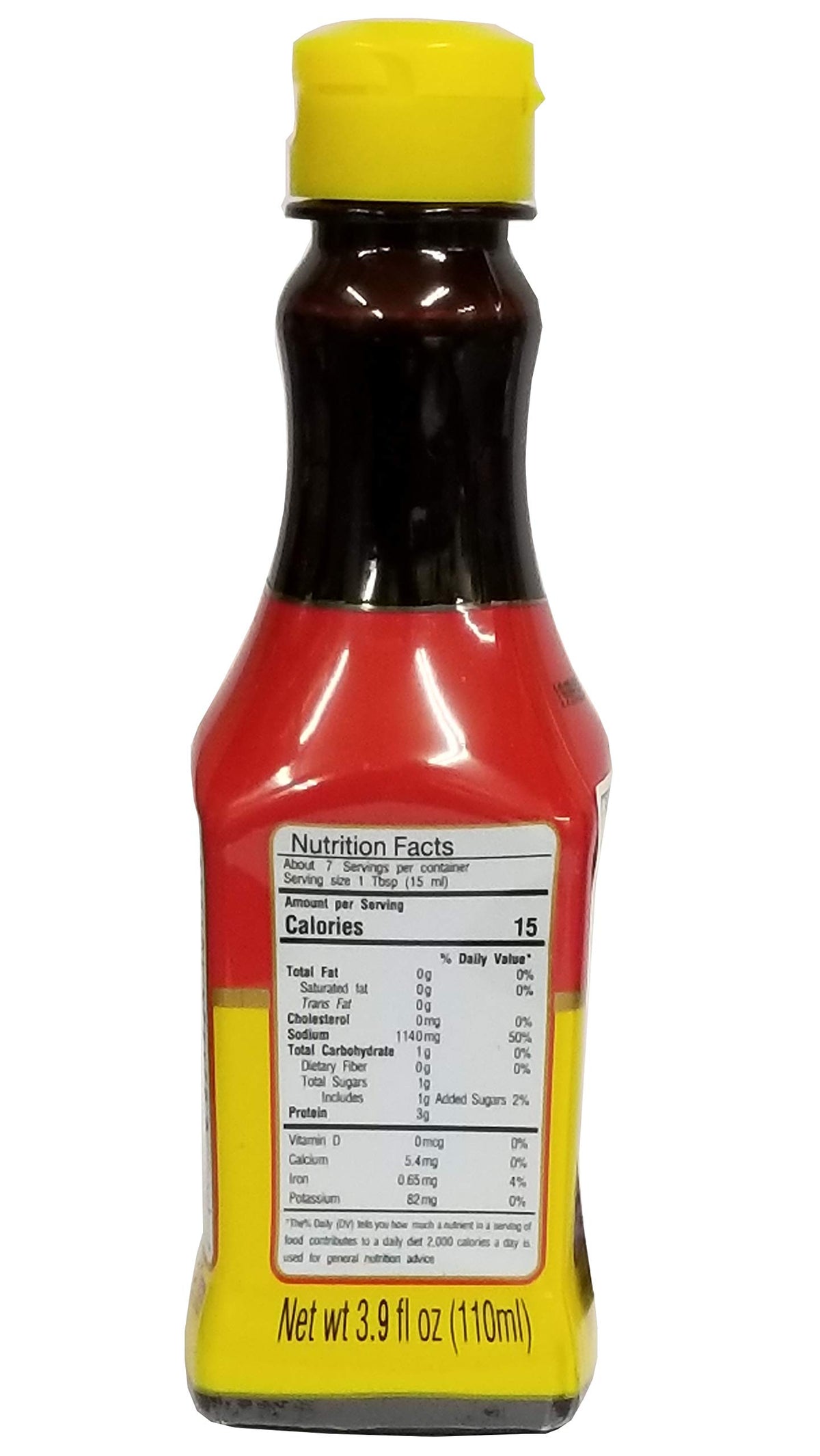 Soy Bean Sauce 3.3 fl oz by Golden Mountain – 13.6 cm (H) x 4.2 cm (W) x 4 cm (L)