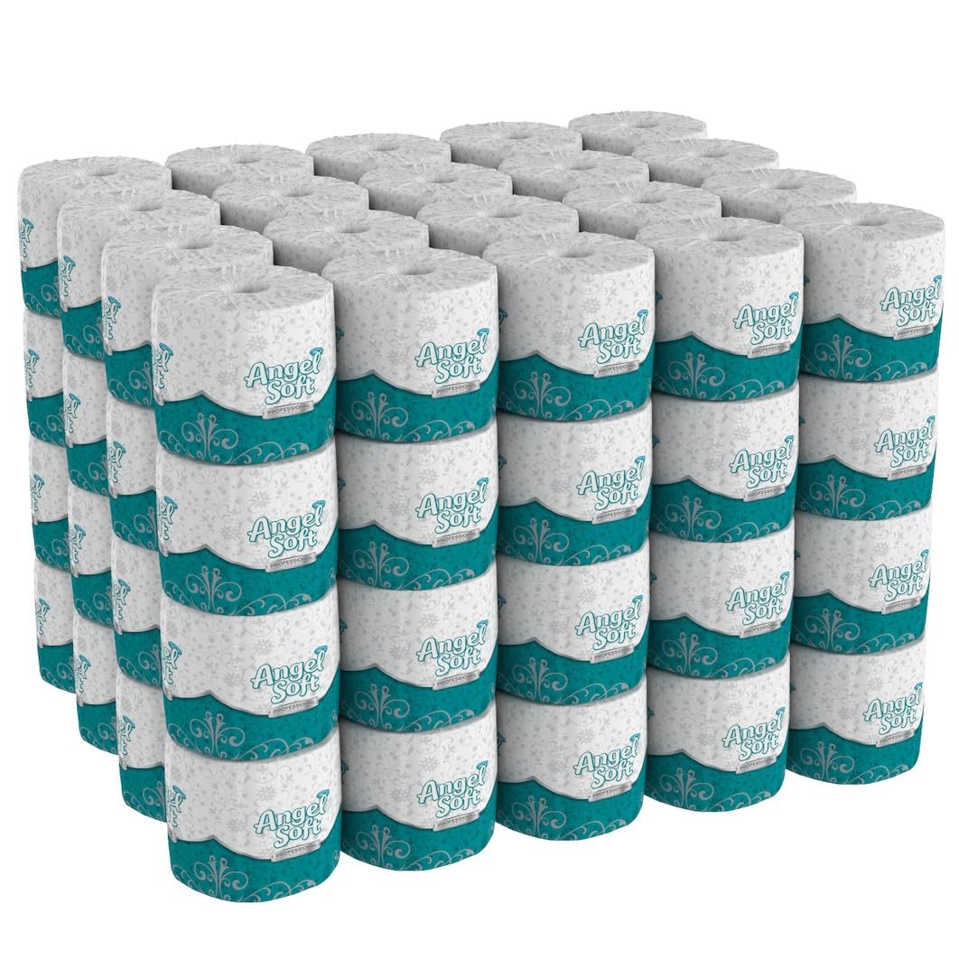 Angel Soft by Georgia-Pacific – 40% Recycled Fiber, White, Pack of 80, Model 16880