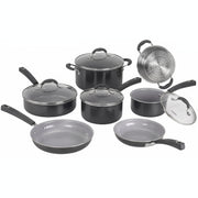 Cuisinart Black and Grey / 11 Piece Set / Ceramica XT - Titanium Non-Stick Cookware Sets