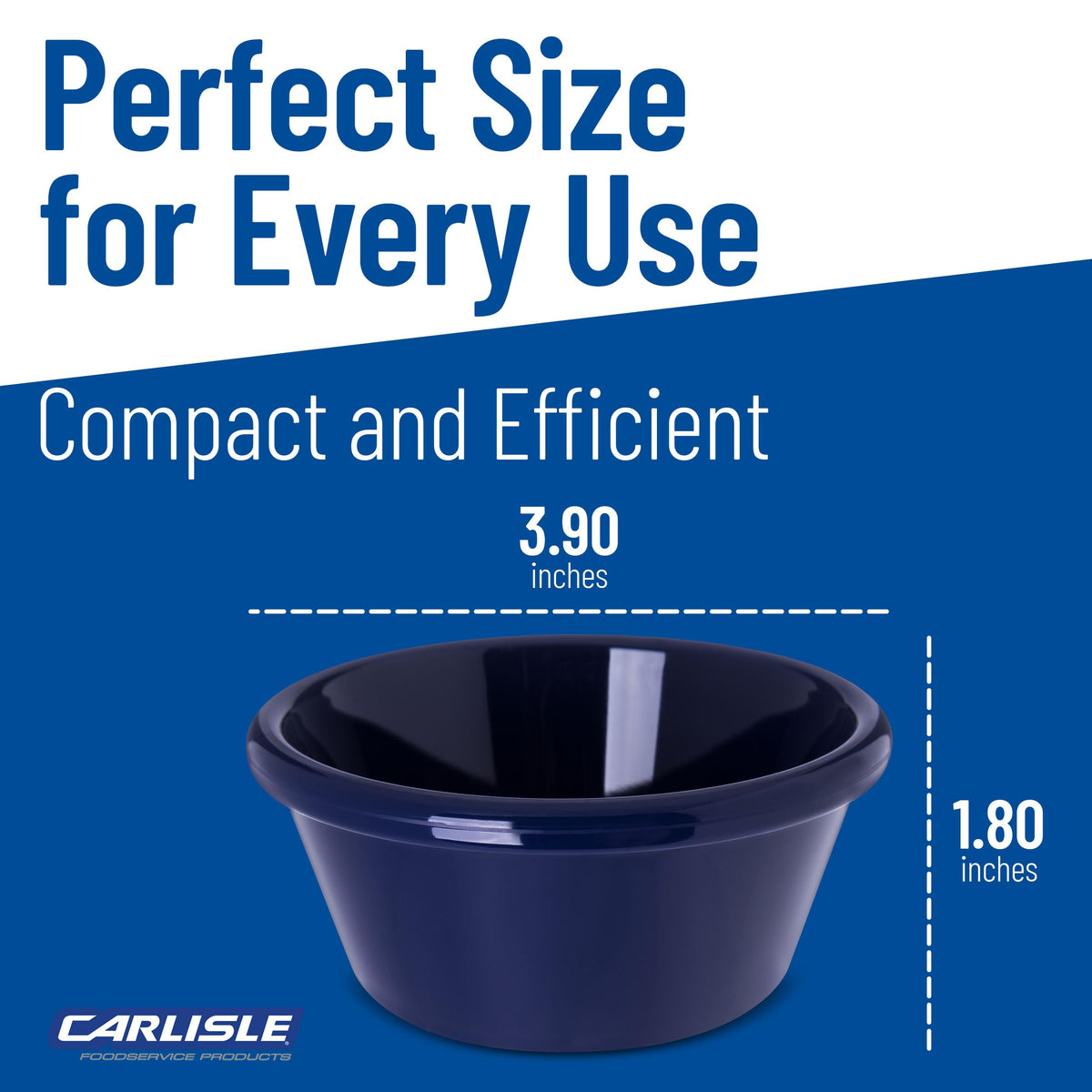 Carlisle FoodService Products Cobalt / 6 oz / 48 Ramekins