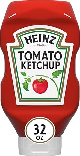 HEINZ Tomato Ketchup (32 oz Bottles, Pack of 12)