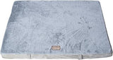Armarkat Memory Foam Orthopedic Pet Bed Pad in Sage Green and Gray, 39-Inch by 28-Inch by 3-Inch