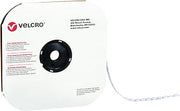 Box VELCRO® Tape (192289) Individual Dots, Hook, 5/8", White (1200 Per Case) for Home & Office