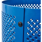 Global Industrial Blue / Industrial / 36.0 gallons Outdoor Trash Cans