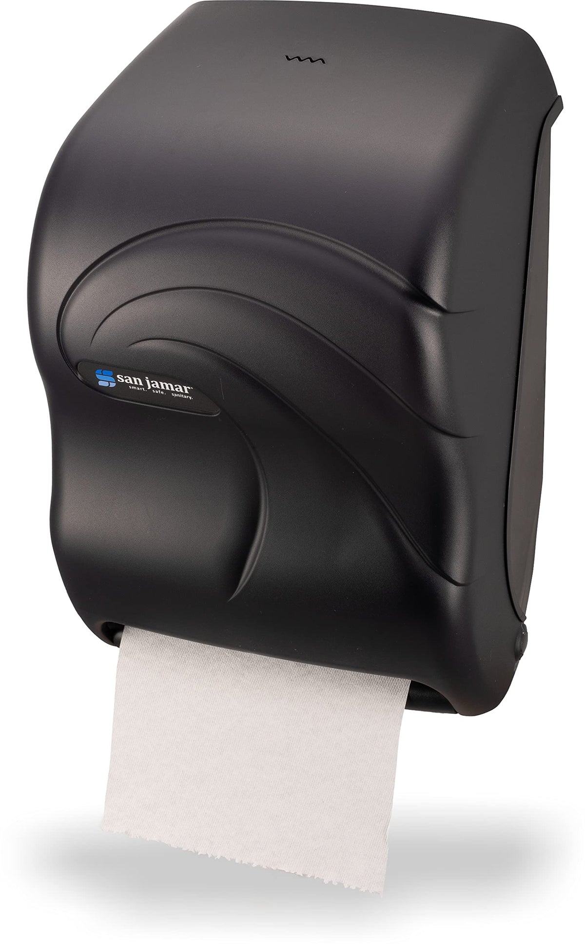 Tear-N-Dry-Electronic Touchles by San Jamar – 1 Pack, Plastic, Black, Model T1390TBK