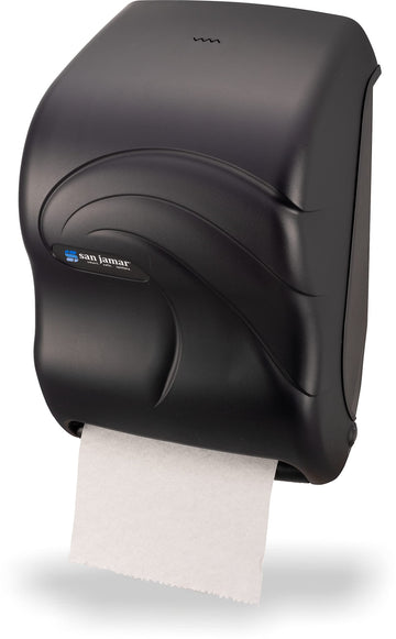 Tear-N-Dry-Electronic Touchles by San Jamar – 1 Pack, Plastic, Black, Model T1390TBK