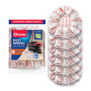 O-Cedar White / Deep Clean Refill (6-Pack) / 1 Count (Pack of 6) Replacement Heads