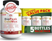 BioPeak GoldMax Extra Strength Natural Performance Supplement, 60 Tablets, Gluten Free, Sugar Free, Non-GMO, Made in USA (5)