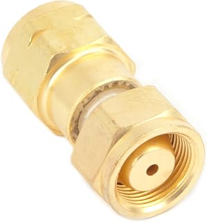 Forney 87805 Acetylene Regulator Adaptor, CGA 520 To CGA 510, B Tank to Regulator, 40-CF