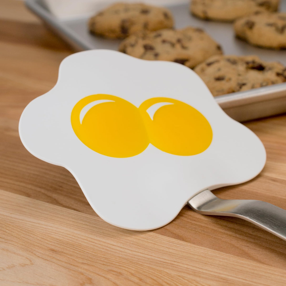 Turner Spatulart Nylon Flex Fried Egg by Tovolo – 1 Count, Silicone, Fried Egg, Model 80-3916