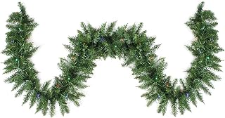 Northlight 25' x 20" Pre-Lit Buffalo Fir Commercial Artficial Christmas Garland - Warm White LED Lights