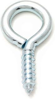 Forney 61236 Lag Screw Eyes, Plated, 3/8-Inch Eyebolt-by-2-Inch Thread-by-3-Inch Overall Length