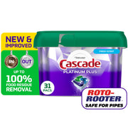 Cascade 31 Count (Pack of 6) / Multicolor / 6 Dishwasher Detergent