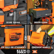 KLEIN TOOLS 2-Drawer / Orange / 50.0 pounds Tool Boxes