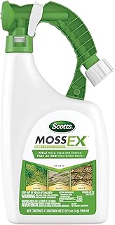 Scotts MossEx 3-in-1 Ready Spray, 32 fl. oz., Ready to Spray (Pack of 12)