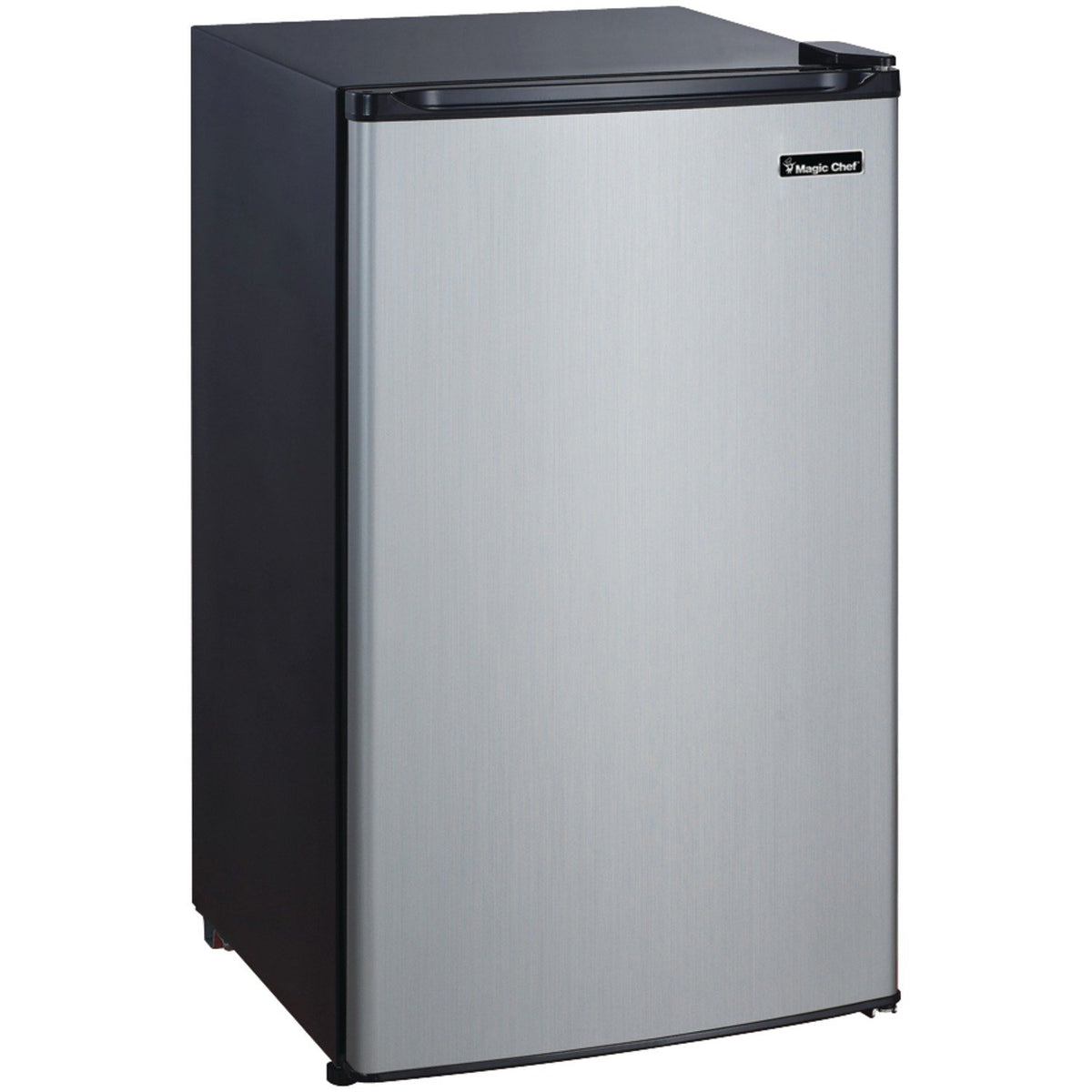 MCBR350S2 3.5 Cubic-Ft Refrigerator Stainless Look by Magic Chef – 3.5 Cubic Feet, 3.5 cubic_feet, Stainless Steel, Model MCPMCBR350S2