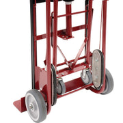 4-Wheel Professional Appliance Hand Truck by Global Industrial – 67"L x 17"W x 66"H, Alloy Steel, Red, Model 168031